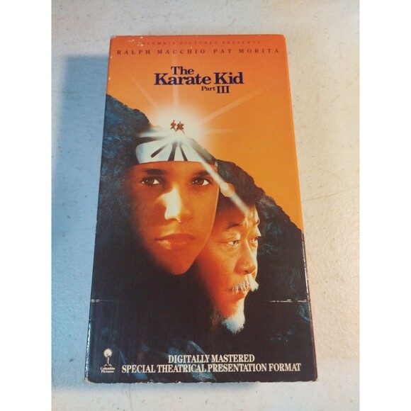 The Karate Kid Part III VHS, 1989 Ralph Macchio, Pat Morita - Picture 2 of 7